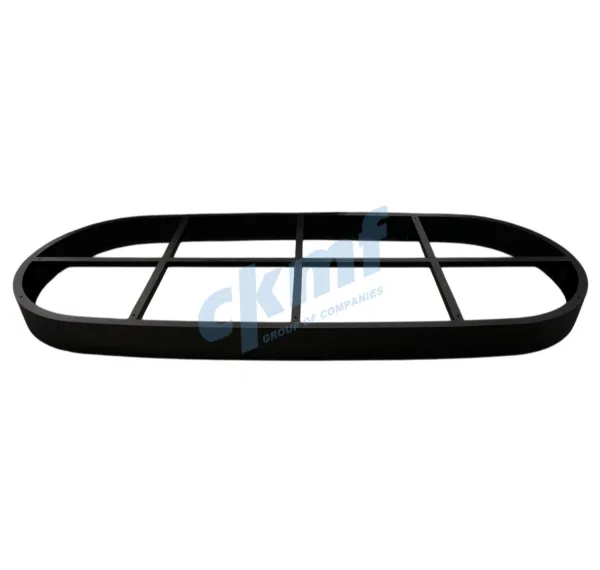 Рама для пуфика или дивана C-018B Black (1650х562х90)