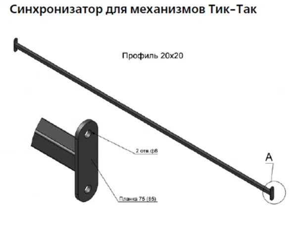 Стабилизатор к механизму 402НЗ (ЕК)