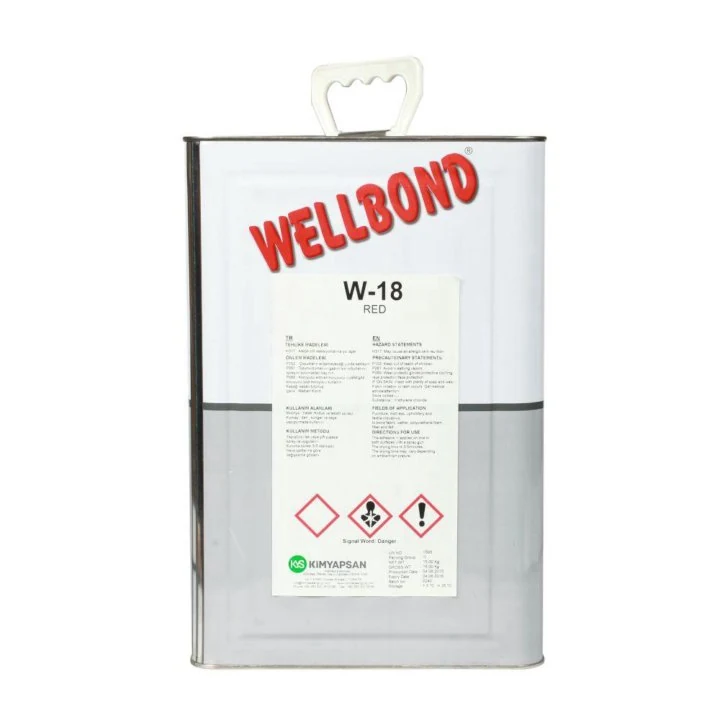 Клей для поролона Wellbond 3кг W-18 RED